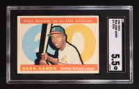 Hank Aaron 1960 Topps #566 AS (SGC 5.5) at PristineAuction.com