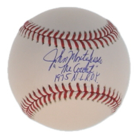 John Montefusco Signed OML Baseball Inscribed "The Count" & "75 NL RoY" (TriStar) at PristineAuction.com