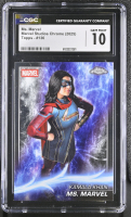 Ms. Marvel 2025 Topps Marvel Studios Chrome #136 (CGC 10) at PristineAuction.com