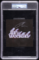 The Weeknd Signed "Dawn FM" CD Album Insert (PSA) at PristineAuction.com