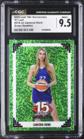 Cameron Brink 2025 Leaf 15th Anniversary '91 Leaf Green Sparkles #91B-24 #5/6 (CGC 9.5) at PristineAuction.com