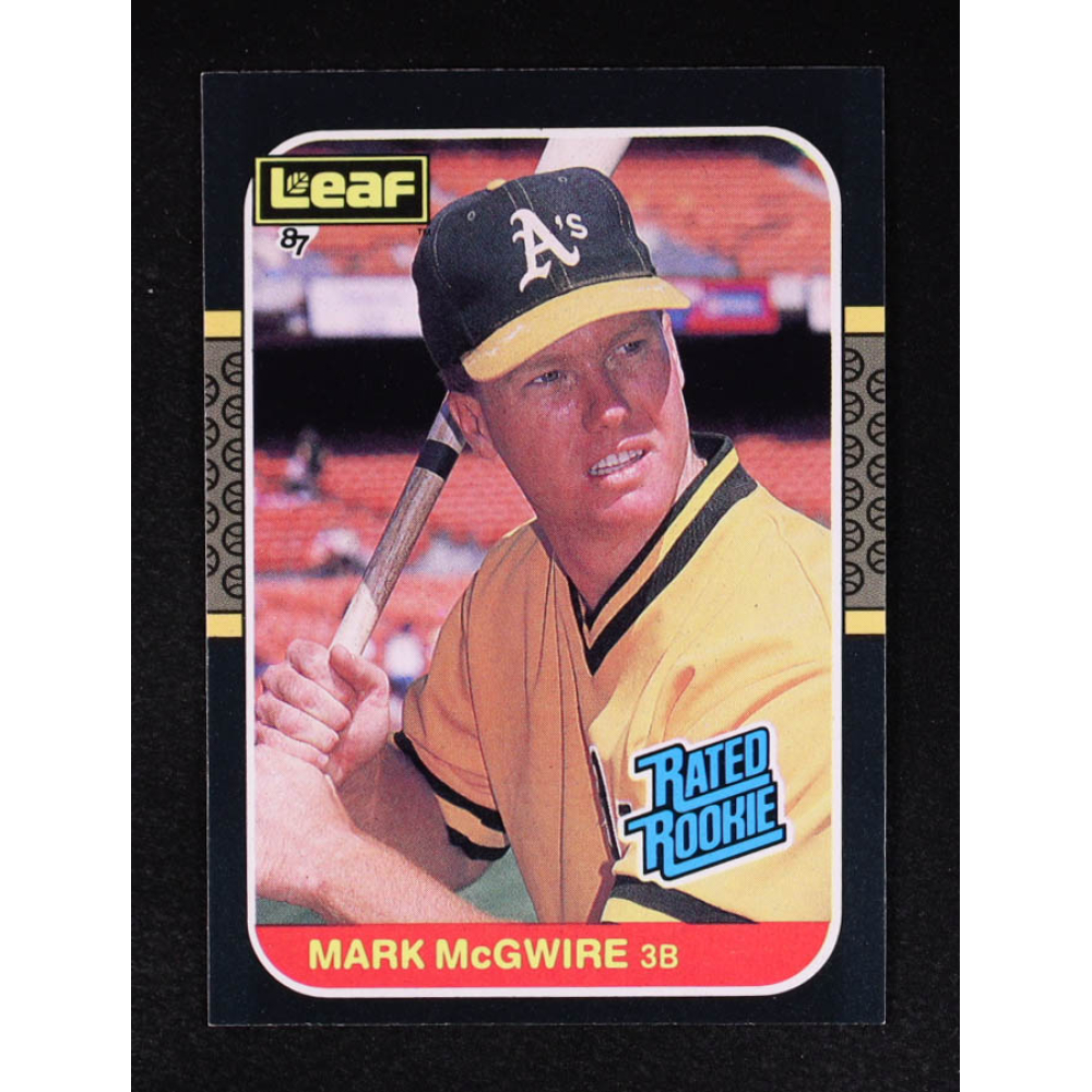 Mark McGwire 1987 Leaf/Donruss #46 RR RC at PristineAuction.com