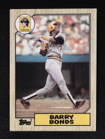 Barry Bonds 1987 Topps #320 RC at PristineAuction.com