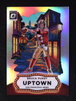 Brock Purdy 2025 Donruss Optic Uptown #4 at PristineAuction.com