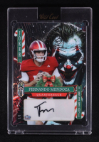 Fernando Mendoza 2025 Wild Card Jokers Wild Autographs True One Of One Holiday Joker Rainbow Foil #SDJWXM-FMAHt04 #1/1 RC at PristineAuction.com