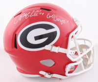 Nick Chubb Signed Georgia Bulldogs Full-Size Speed Helmet Inscribed "Go Dawgs" (JSA) at PristineAuction.com