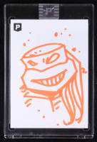 Michelangelo | Teenage Mutant Ninja Turtles | Original Art Sketch Card by Kevin Eastman (1/1 Original Art) at PristineAuction.com
