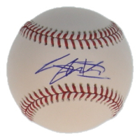 Shane Bieber Signed OML Baseball (JSA) at PristineAuction.com