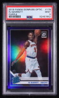 RJ Barrett 2019-20 Donruss Optic Purple #178 RR RC (PSA 9) at PristineAuction.com