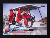 Justin Upton / Shohei Ohtani / Mike Trout 2018 Topps Update Next Stop, Stardom #US158 RC at PristineAuction.com