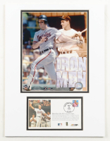 Cal Ripken Orioles Custom Matted Print with Postcard at PristineAuction.com