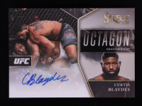 Curtis Blaydes 2021 Select UFC Octagon Action Signatures #OACBD #024/149 at PristineAuction.com