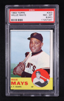 Willie Mays 1963 Topps #300 (PSA 8)(MC) at PristineAuction.com