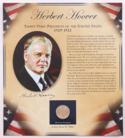 2014 U.S. Presidents Mint Sets Collection with Herbert Hoover Dollar Coin & Historic U.S. Stamps at PristineAuction.com