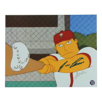 Jose Canseco Signed "The Simpsons" 8x10 Photo (Beckett) at PristineAuction.com