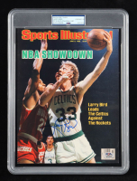 Larry Bird Signed 1986 "Sports Illustrated" Magazine Cover (PSA | Autograph Grade 10) at PristineAuction.com