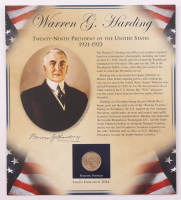 2014 U.S. Presidents Mint Sets Collection with Warren G. Harding Dollar Coin & Historic U.S. Stamps at PristineAuction.com