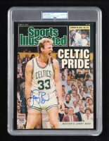 Larry Bird Signed 1987 "Sports Illustrated" Magazine Cover (PSA | Autograph Grade 10) at PristineAuction.com