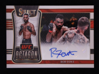 Rob Font 2022 Select UFC Octagon Action Signatures #OARFT at PristineAuction.com