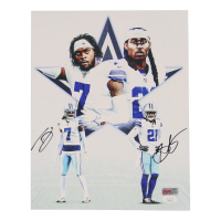 Trevon Diggs & Stephon Gilmore Signed Cowboys 11x14 Photo (JSA) at PristineAuction.com