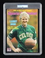 Larry Bird Signed 1981 "Sports Illustrated" Magazine Cover (PSA | Autograph Grade 9) at PristineAuction.com