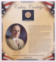 2014 U.S. Presidents Mint Sets Collection with Calvin Coolidge Dollar Coin & Historic U.S. Stamps at PristineAuction.com