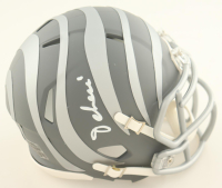 Ja'Marr Chase Signed Bengals Slate Alternate Speed Mini Helmet (Beckett) at PristineAuction.com
