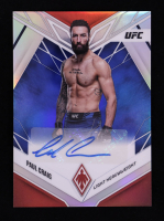 Paul Craig 2023 Panini Chronicles UFC Phoenix Autographs Blue #PXPCG #26/49 at PristineAuction.com