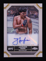 Junior Tafa 2024 Topps Chrome UFC Chrome Rookie Autographs #CRAJTA RC at PristineAuction.com