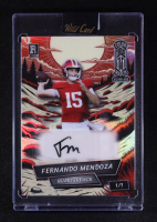 Fernando Mendoza 2025 Wild Card Comix Baang! Autographs Color Match True 1 of 1 Prismatic #ACSAFM01A RC #1/1 at PristineAuction.com