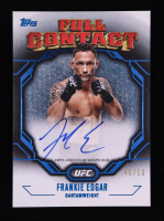 Frankie Edgar 2024 Topps UFC Knockout Full Contact Autographs Blue #FCAFER #46/50 at PristineAuction.com