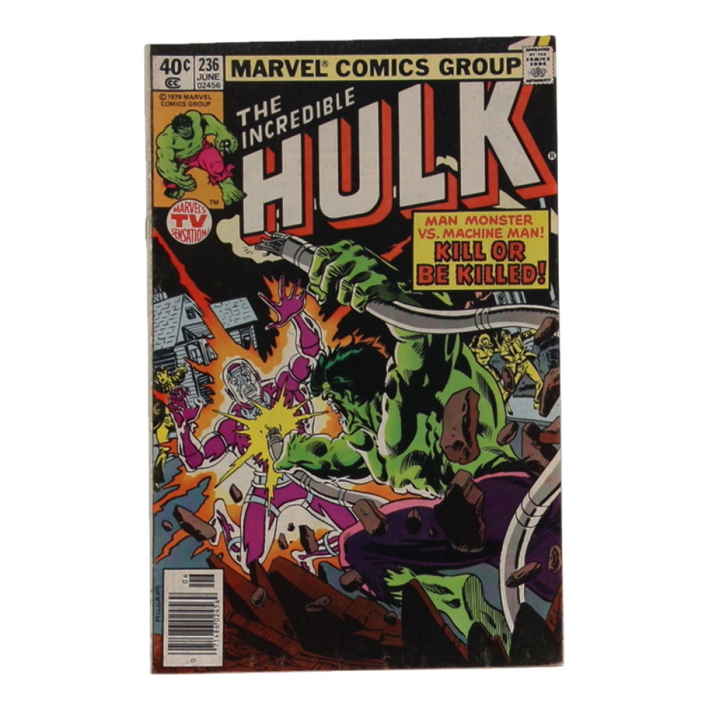 1979 "The Incredible Hulk" Issue #236 Marvel Comic Book at PristineAuction.com