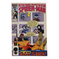 1987 "Peter Parker, the Spectacular Spider-Man" #123 Marvel Comic Book at PristineAuction.com