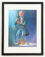 Clown Custom Framed Jon Rigsby Art Print at PristineAuction.com