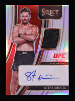 Stipe Miocic 2022 Select UFC Autographed Memorabilia Silver #AMSMC #048/199 at PristineAuction.com