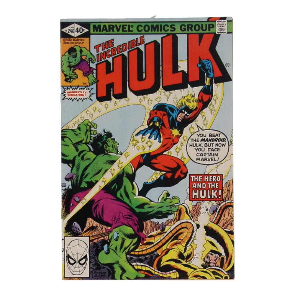 1980 "The Incredible Hulk" Issue #246 Marvel Comic Book at PristineAuction.com