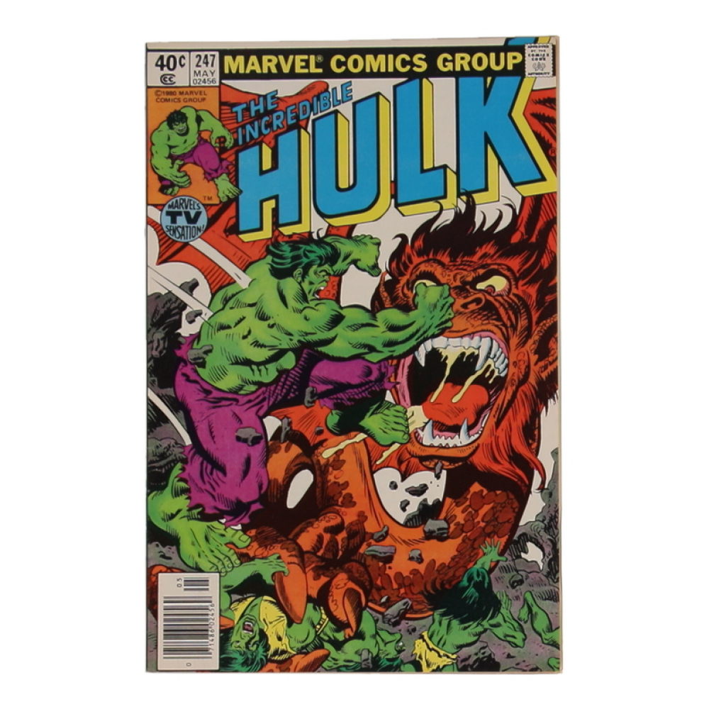 1980 "The Incredible Hulk" Issue #247 Marvel Comic Book at PristineAuction.com
