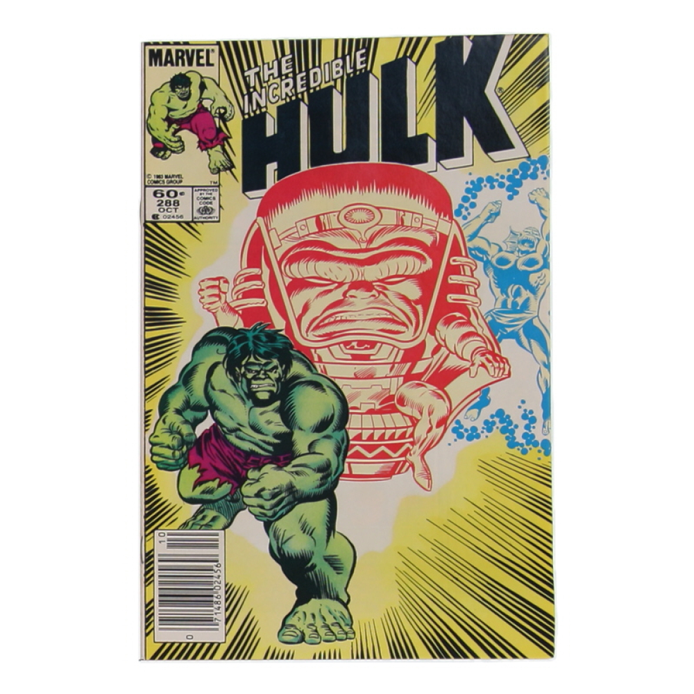 1983 "The Incredible Hulk" Issue #288 Marvel Comic Book at PristineAuction.com