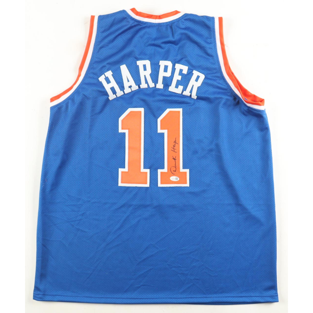 Derek Harper Signed Jersey (JSA) at PristineAuction.com