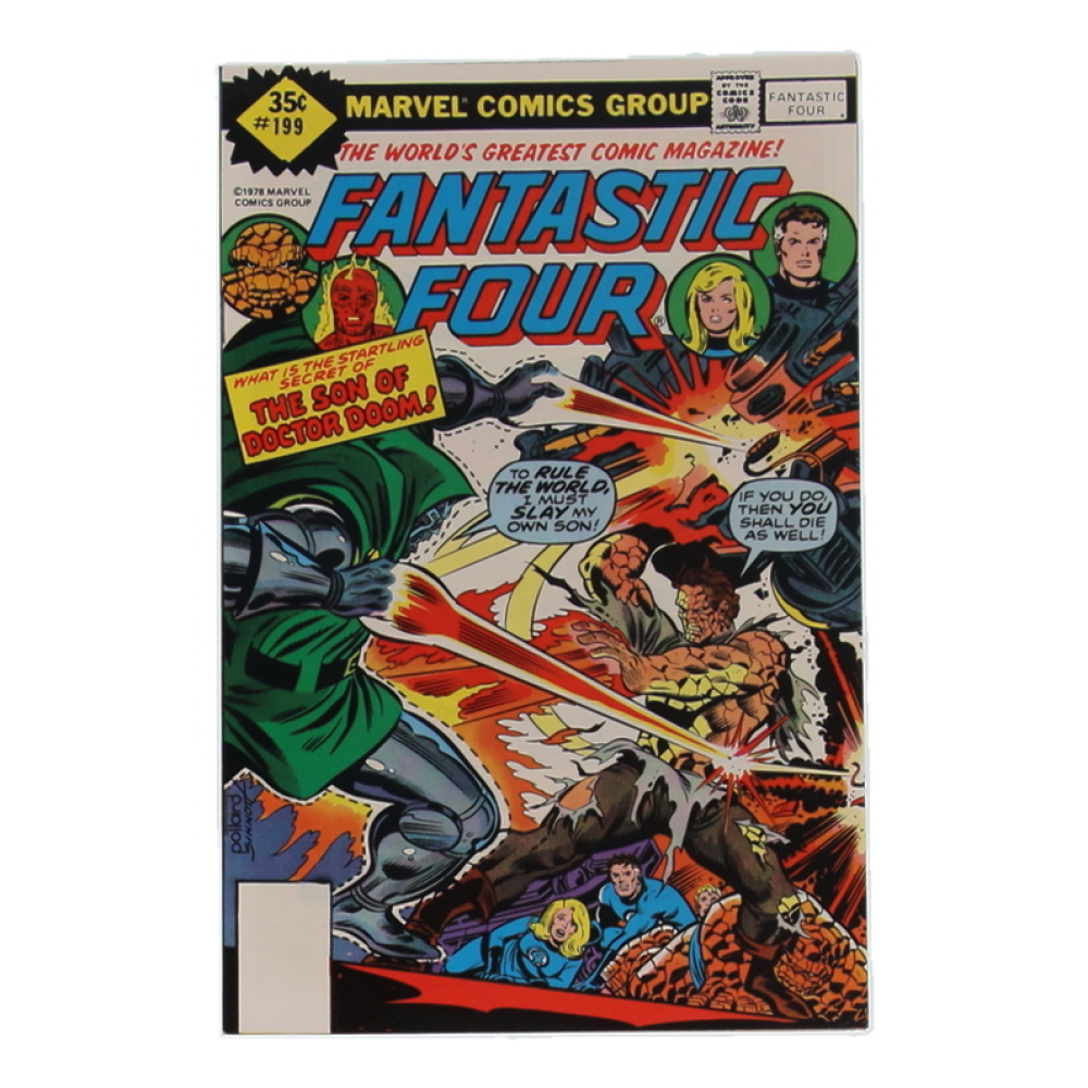 1978 "Fantastic Four" Issue #199 Marvel Comic Book at PristineAuction.com