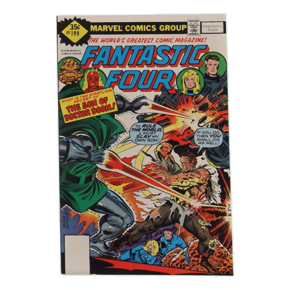 1978 "Fantastic Four" Issue #199 Marvel Comic Book at PristineAuction.com
