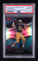 Tom Brady 2022 Select Draft Picks Unstoppable Prizms #16 (PSA 10) at PristineAuction.com