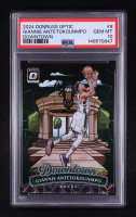 Giannis Antetokounmpo 2024-25 Donruss Optic Downtown #8 (PSA 10) at PristineAuction.com