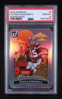 Patrick Mahomes II 2025 Donruss Downtown! #8 (PSA 10) at PristineAuction.com