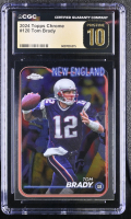 Tom Brady 2024 Topps Chrome #120 (CGC 10 | Black Label) at PristineAuction.com