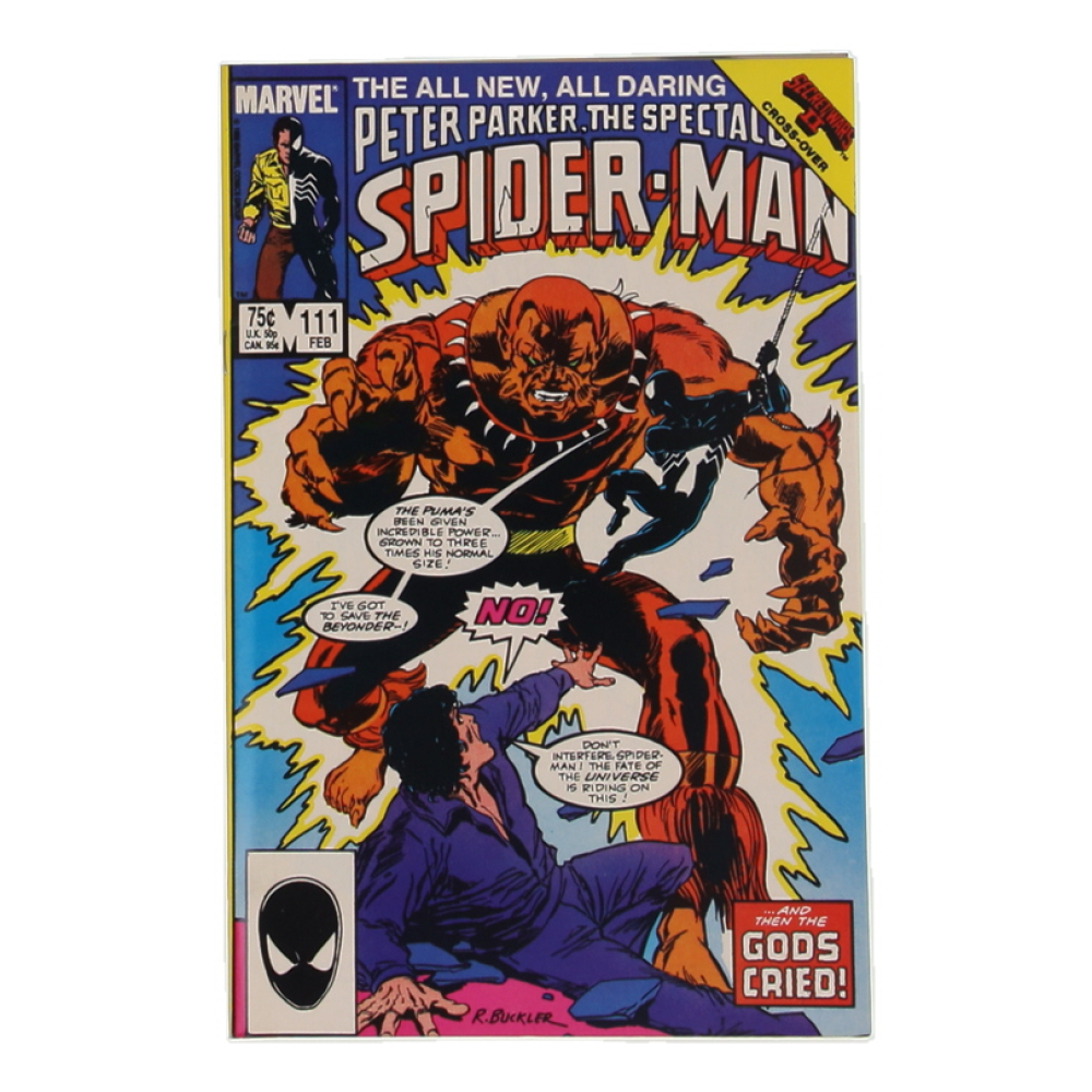 1986 "The Spectacular Spider-Man" Issue #111 Marvel Comic Book at PristineAuction.com
