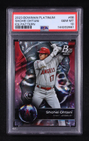 Shohei Ohtani 2023 Bowman Platinum Ice Foil #68 (PSA 10) at PristineAuction.com