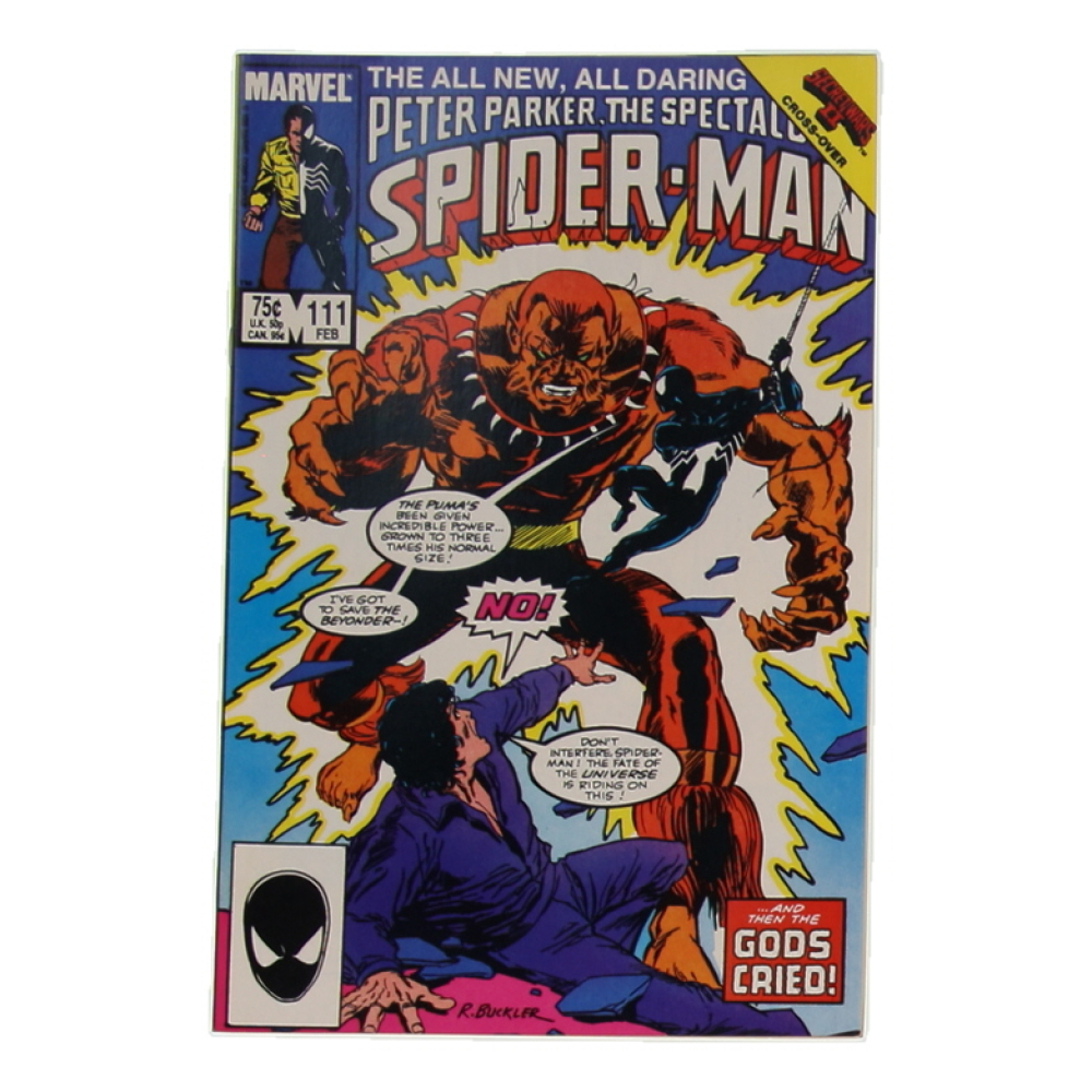 1986 "The Spectacular Spider-Man" Issue #111 Marvel Comic Book at PristineAuction.com