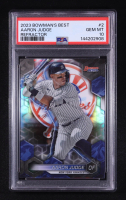 Aaron Judge 2023 Bowman's Best Refractors #2 (PSA 10) at PristineAuction.com
