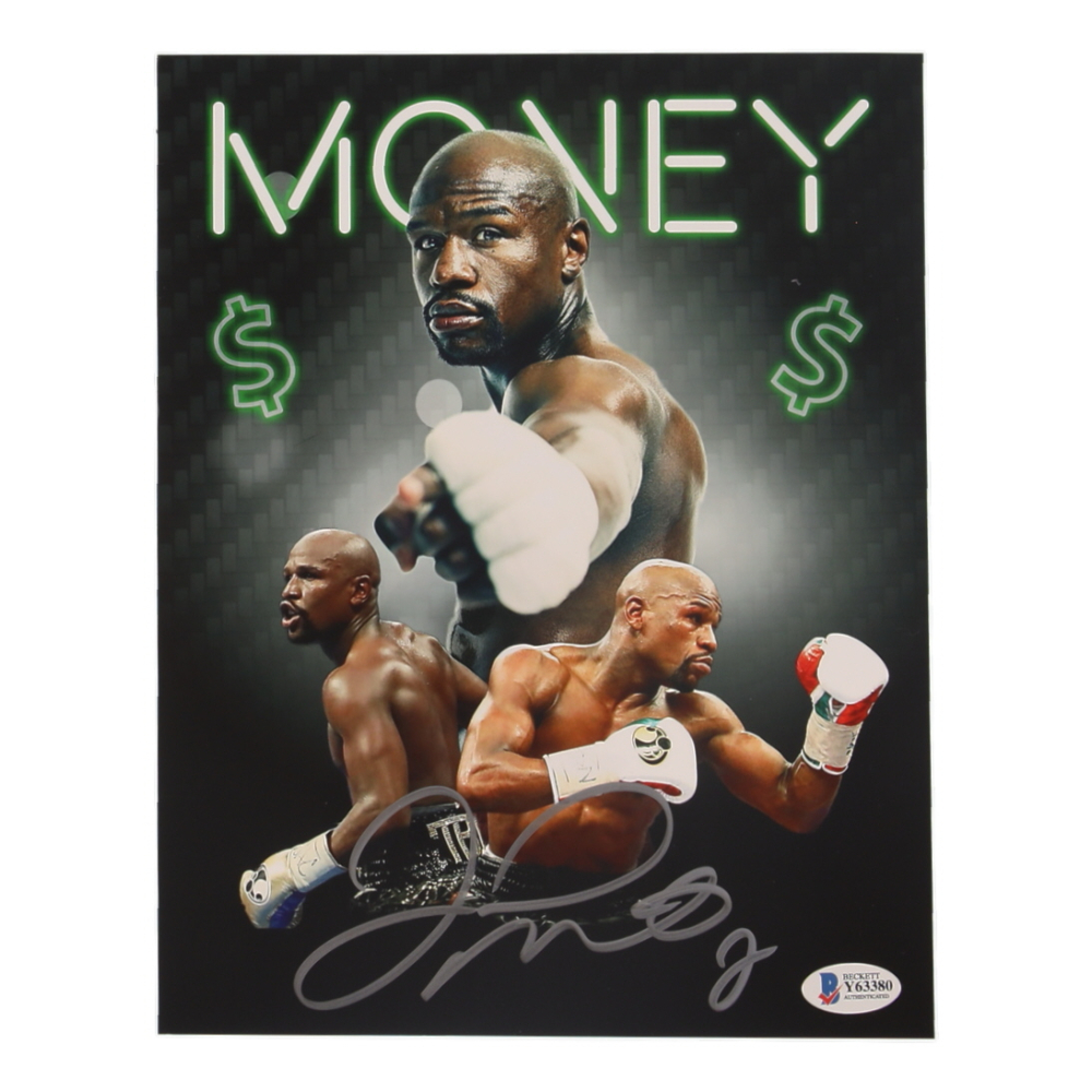 Floyd Mayweather Jr. Signed 8x10 Photo (Beckett) at PristineAuction.com